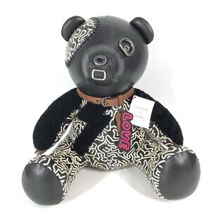 COACH F20819 Keith Haring OUTLAW doll interior teddy bear Plush Doll Unused